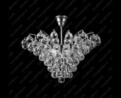 Glass LPS Plafony Kryształowe<L17 555/06/4; Ni - - kryształowa lampa sufitowa