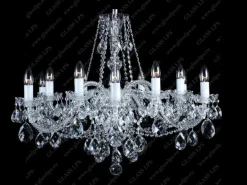 Glass LPS Stylowe Lampy Wiszące|Lampy Kryształowe Wiszące<L11 120/12/1; Ni - - kryształowy żyrandol