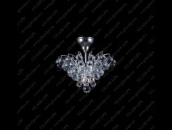 Glass LPS Plafony Kryształowe<L17 555/02/4; Ni - - kryształowa lampa sufitowa