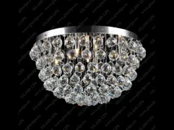 Glass LPS Plafony Kryształowe<L17 543/05/4; Ni - - kryształowa lampa sufitowa