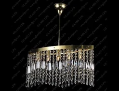 Glass LPS Lampy Kryształowe Wiszące<L17 010/05/3, 3-SK - - kryształowy żyrandol