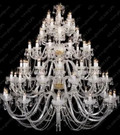 Glass LPS Stylowe Lampy Wiszące|Lampy Kryształowe Wiszące<L11 006/72/1-A - - kryształowy żyrandol