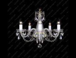 Glass LPS Stylowe Lampy Wiszące|Lampy Kryształowe Wiszące<L11 006/05/1-A - - kryształowy żyrandol