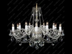Glass LPS Stylowe Lampy Wiszące|Lampy Kryształowe Wiszące<L11 120/12/1-A - - kryształowy żyrandol