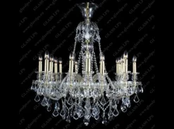 Glass LPS Stylowe Lampy Wiszące|Lampy Kryształowe Wiszące<L11 892/16/1-A, 2; GOLD - - kryształowy żyrandol