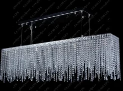 Glass LPS Lampy Kryształowe Wiszące<L17 744/20/1-A, 3, 3-K; F 2 coat, Ni - - kryształowy żyrandol