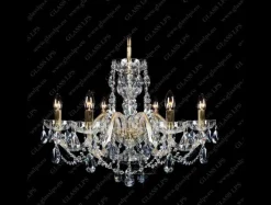 Glass LPS Stylowe Lampy Wiszące|Lampy Kryształowe Wiszące<L11 801/06/1-A; GOLD - - kryształowy żyrandol