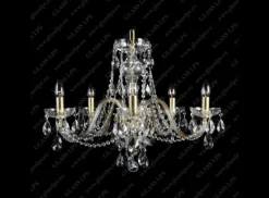 Glass LPS Stylowe Lampy Wiszące|Lampy Kryształowe Wiszące<L11 801/05/1-A; GOLD - - kryształowy żyrandol