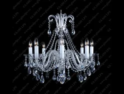 Glass LPS Stylowe Lampy Wiszące|Lampy Kryształowe Wiszące<L11 907/06/1-A; Ni - - kryształowy żyrandol