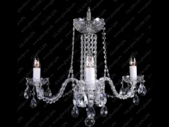 Glass LPS Stylowe Lampy Wiszące|Lampy Kryształowe Wiszące<L11 007/03/1-A; Ni - - kryształowy żyrandol