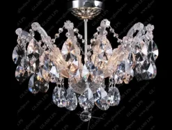 Glass LPS Stylowe Lampy Wiszące|Lampy Kryształowe Wiszące<L14 014/06/1-A; Ni - - kryształowy żyrandol