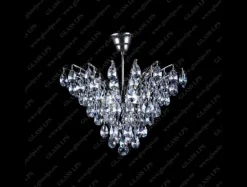 Glass LPS Plafony Kryształowe<L17 555/06/1-A; Ni - - kryształowa lampa sufitowa
