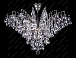 Glass LPS Plafony Kryształowe<L17 555/11/1-A; Ni - - kryształowa lampa sufitowa