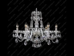 Glass LPS Stylowe Lampy Wiszące|Lampy Kryształowe Wiszące<L11 801/06/1-A; SILVER - - kryształowy żyrandol