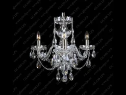 Glass LPS Stylowe Lampy Wiszące|Lampy Kryształowe Wiszące<L11 801/03/1-A; SILVER - - kryształowy żyrandol