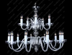 Glass LPS Stylowe Lampy Wiszące|Lampy Kryształowe Wiszące<L11 905/18/3-H; Ni - - kryształowy żyrandol