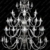 Glass LPS Stylowe Lampy Wiszące|Lampy Kryształowe Wiszące<L11 901/48/3-H; Ni - - kryształowy żyrandol
