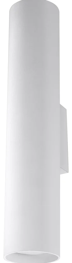 SOLLUX LIGHTING Kinkiety I Lampy Na Ścianę<Lagos 2 Biały - - lampa ścienna