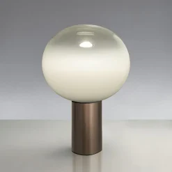 Artemide Lampki Na Biurko, Oświetlenie Biurkowe|Biurkowe Ekskluzywne<Laguna 37 H54 brąz - - lampa biurkowa brązNapięcie: 230V