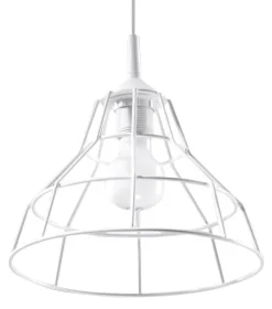 SOLLUX LIGHTING Żyrandole|Lampy Do Salonu, Oświetlenie Salonu<Lampa Wisząca ANATA Biała - Sollux Biały