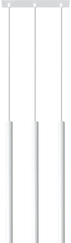 SOLLUX LIGHTING Żyrandole|Lampy Do Salonu, Oświetlenie Salonu<Lampa Wisząca PASTELO 3 Biała - Sollux Biały