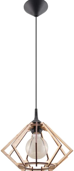 SOLLUX LIGHTING Lampy Do Jadalni|Nowoczesne Lampy Wiszące<Lampa Wisząca POMPELMO - Sollux Naturalne drewno