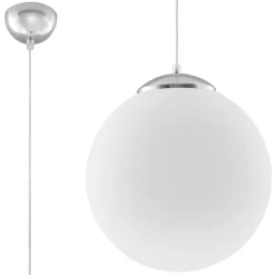 SOLLUX LIGHTING Nowoczesne Lampy Wiszące|Żyrandole<Lampa Wisząca UGO 40 - Sollux Biały