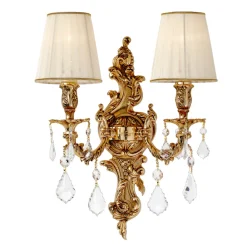 Possoni Kinkiety I Lampy Na Ścianę|Kinkiety Klasyczne<Lara 4400/A2-Sh/P - - kinkiet