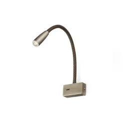 Faro Kinkiety I Lampy Na Ścianę|Oświetlenie Obrazowe<Lead L40 brąz - - lampa ścienna brązNapięcie: 230V