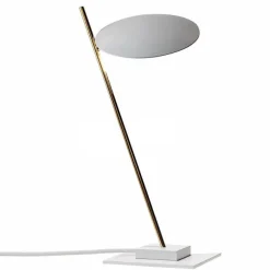 Catellani & Smith Lampki Na Biurko, Oświetlenie Biurkowe|Biurkowe Ekskluzywne<Lederam T1 biały - Catellani & Smith - lampa biurkowa