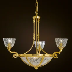Possoni Żyrandole|Lampy Wiszące Klasyczne<Leonardo 1893/3+3-C - - lampa wisząca