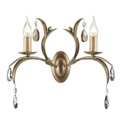 Elstead Lighting Kinkiety I Lampy Na Ścianę|Kinkiety Klasyczne<Lily Antique Bronze - - kinkiet klasyczny