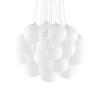 Ideal Lux Żyrandole|Lampy Do Salonu, Oświetlenie Salonu<MAPA BIANCO SP22 - - lampa wisząca