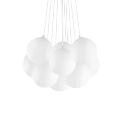Ideal Lux Żyrandole|Lampy Do Salonu, Oświetlenie Salonu<MAPA BIANCO SP11 - - lampa wisząca