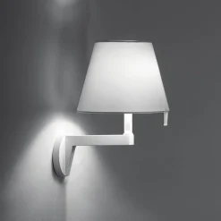 Artemide Kinkiety I Lampy Na Ścianę|Ekskluzywne I Luksusowe Kinkiety<Melampo Ø23 szary perłowy - - lampa ścienna szary perłowyNapięcie: 230V