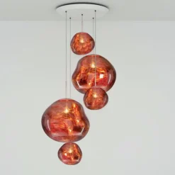 Tom Dixon Żyrandole|Wiszące Ekskluzywne<Melt Large Round miedź - - lampa wisząca
