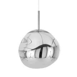 Tom Dixon Żyrandole<Melt Mini Led Ø28 chrom - - lampa wisząca chromNapięcie: 230V