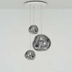 Tom Dixon Żyrandole|Wiszące Ekskluzywne<Melt Trio Round chrom - - lampa wisząca