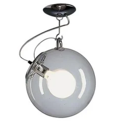 Artemide Plafony Sufitowe I Ścienne|Plafony Ekskluzywne<Miconos Ø30 przezroczysty - - lampa sufitowa przezroczystyNapięcie: 230V