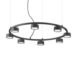 Ideal Lux Żyrandole<Minor Round Sp8 - - lampa wisząca