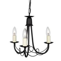Elstead Lighting Żyrandole|Lampy Wiszące Klasyczne<Minster Black - - lampa wisząca klasyczna