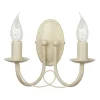Elstead Lighting Kinkiety I Lampy Na Ścianę|Lampy Do Salonu, Oświetlenie Salonu<Minster Ivory Gold - - kinkiet podwójny