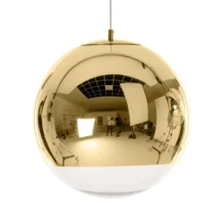 Tom Dixon Żyrandole|Nowoczesne Lampy Wiszące<Mirror Ball Ø50 mosiądz polerowany złoty - - lampa wisząca mosiądz polerowany złotyNapięcie: 230V