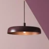 Oty Light Żyrandole|Wiszące Ekskluzywne<Moma Ø60 D+Cup bordowy - - lampa wisząca