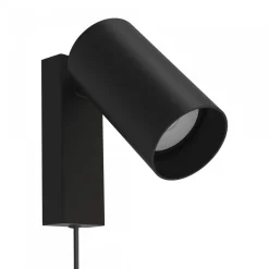 Nowodvorski Kinkiety I Lampy Na Ścianę|Lampy Biurowe, Oświetlenie Do Biura<Mono Black - - kinkiet z kablem