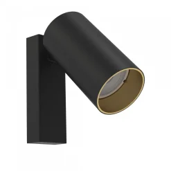 Nowodvorski Kinkiety I Lampy Na Ścianę|Lampy Biurowe, Oświetlenie Do Biura<Mono Black-Gold - - kinkiet nowoczesny