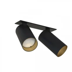 Nowodvorski Oprawy Wpuszczane<Mono Surface Black-Gold Ii - - oprawa punktowa nowoczesna