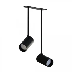 Nowodvorski Oprawy Wpuszczane<Mono Surface Long Ii Black - - lampa sufitowa nowoczesna