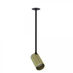 Nowodvorski Oprawy Wpuszczane<Mono Surface Long M Solid Brass I - - lampa sufitowa nowoczesna