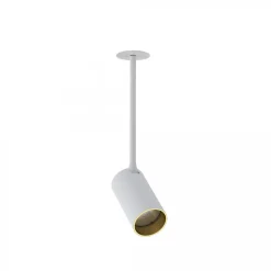 Nowodvorski Oprawy Wpuszczane<Mono Surface Long M White-Gold I - - lampa sufitowa nowoczesna